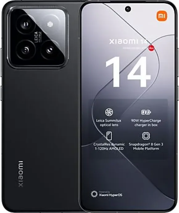 XIAOMI 14 5G - 512 GB Zwart